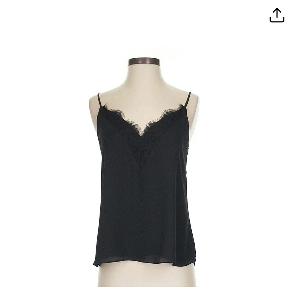 Socialite Black Lace Cami Top